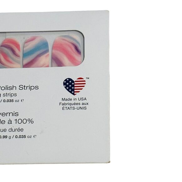 3/$20💘 Color Street Nail Polish Strips in Cotton Candy Swirl - Picture 10 of 14